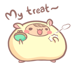 Hammu_What to eat? sticker #14118959