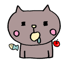 Cat sticker.everyday use. sticker #14119230