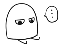 Move Simple Medjed sticker #14119743