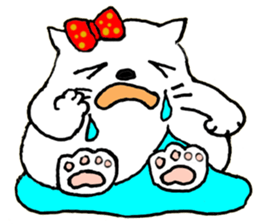 Ribbon and Boy sticker #14119848