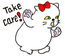 Ribbon and Boy sticker #14119850