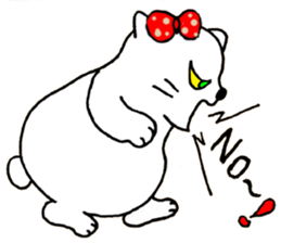 Ribbon and Boy sticker #14119854