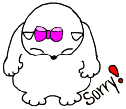 Ribbon and Boy sticker #14119856