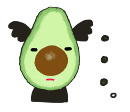 Koala such as the avocado 2 sticker #14120756