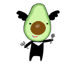 Koala such as the avocado 2 sticker #14120767
