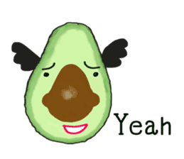 Koala such as the avocado 2 sticker #14120771