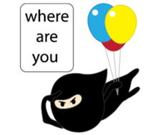 Ninja boy(En) sticker #14120935