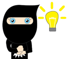 Ninja boy(En) sticker #14120937