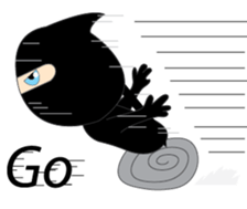 Ninja boy(En) sticker #14120938