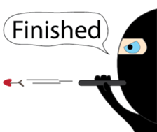 Ninja boy(En) sticker #14120940