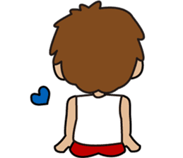 I am Z. LOVE.pure boy. sticker #14121294