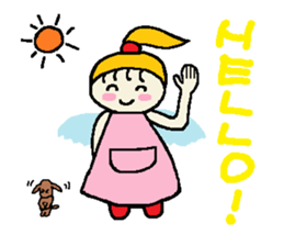 Pretty angel, HINAMIE. sticker #14121335