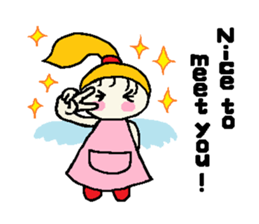 Pretty angel, HINAMIE. sticker #14121336