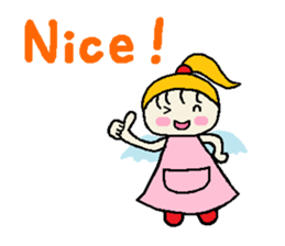 Pretty angel, HINAMIE. sticker #14121347