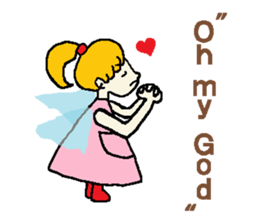 Pretty angel, HINAMIE. sticker #14121356