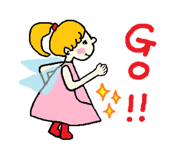 Pretty angel, HINAMIE. sticker #14121357