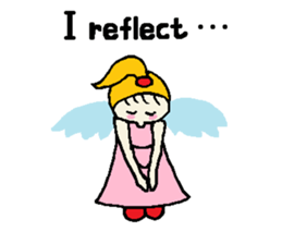 Pretty angel, HINAMIE. sticker #14121358