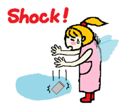 Pretty angel, HINAMIE. sticker #14121365