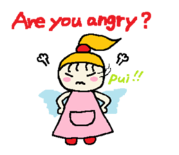 Pretty angel, HINAMIE. sticker #14121366