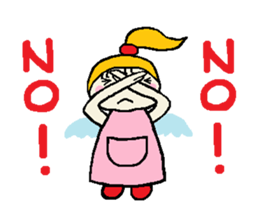 Pretty angel, HINAMIE. sticker #14121368