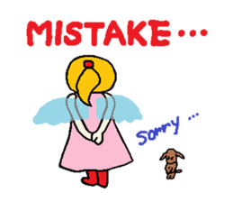 Pretty angel, HINAMIE. sticker #14121370