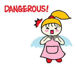 Pretty angel, HINAMIE. sticker #14121371