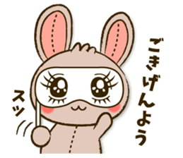 Stitch Usagi - Revised version - sticker #14121586