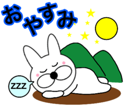 Useable rabbit 3 sticker #14121608