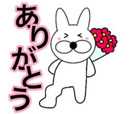 Useable rabbit 3 sticker #14121622