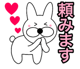 Useable rabbit 3 sticker #14121626