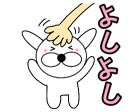 Useable rabbit 3 sticker #14121631