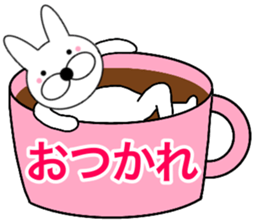 Useable rabbit 3 sticker #14121633