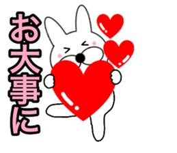 Useable rabbit 3 sticker #14121638