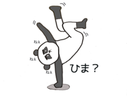 second series of easy to use panda sticker #14121744