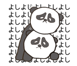 second series of easy to use panda sticker #14121752