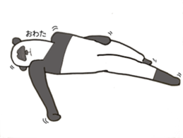 second series of easy to use panda sticker #14121754