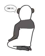 second series of easy to use panda sticker #14121758