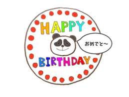 second series of easy to use panda sticker #14121762