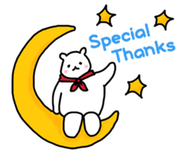 Shirokuma-kun and.2 sticker #14121769