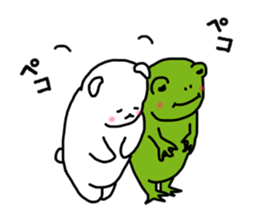 Shirokuma-kun and.2 sticker #14121786