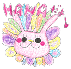 "Rabbit Hana" byHAPPY!!!-HAPPY!!!11th sticker #14121807