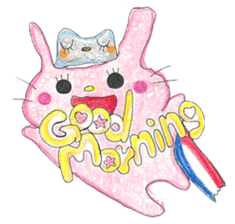 "Rabbit Hana" byHAPPY!!!-HAPPY!!!11th sticker #14121809