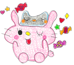 "Rabbit Hana" byHAPPY!!!-HAPPY!!!11th sticker #14121811