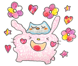 "Rabbit Hana" byHAPPY!!!-HAPPY!!!11th sticker #14121812