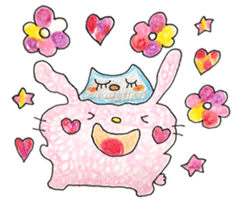 "Rabbit Hana" byHAPPY!!!-HAPPY!!!11th sticker #14121812