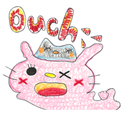 "Rabbit Hana" byHAPPY!!!-HAPPY!!!11th sticker #14121815