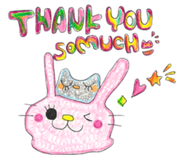 "Rabbit Hana" byHAPPY!!!-HAPPY!!!11th sticker #14121817
