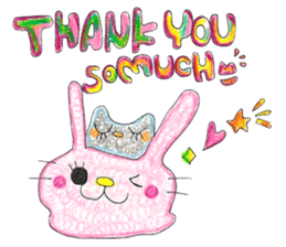 "Rabbit Hana" byHAPPY!!!-HAPPY!!!11th sticker #14121817