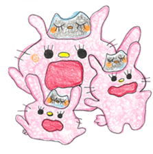 "Rabbit Hana" byHAPPY!!!-HAPPY!!!11th sticker #14121821