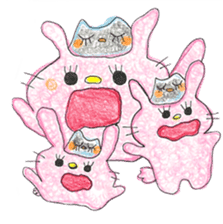 "Rabbit Hana" byHAPPY!!!-HAPPY!!!11th sticker #14121821